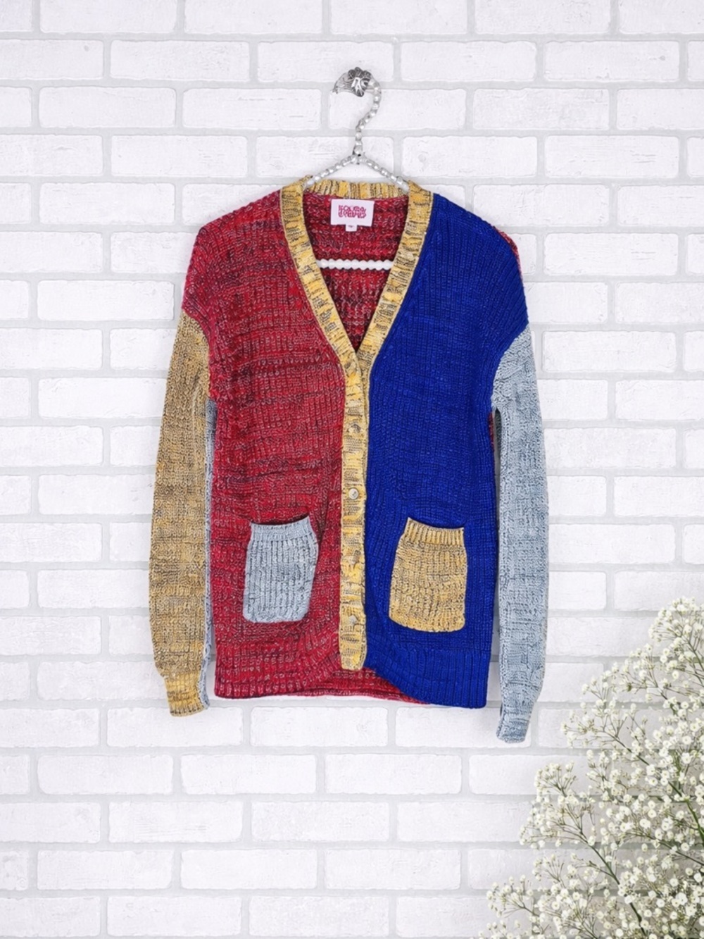 Solid & Striped The Riley Cardigan Sweater in Applewood Combo Size XS